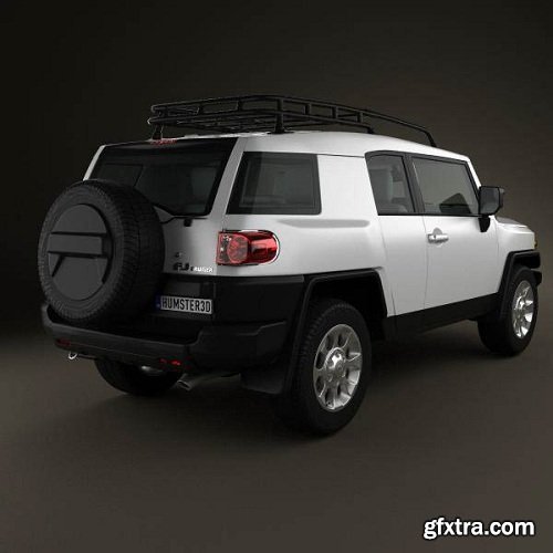 Toyota FJ Cruiser 2011 3D Model