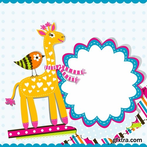 Gift card invitation card flyer background is cover 25 EPS