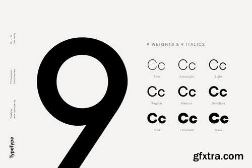 TT Commons Font Family