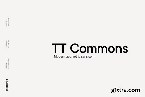 TT Commons Font Family