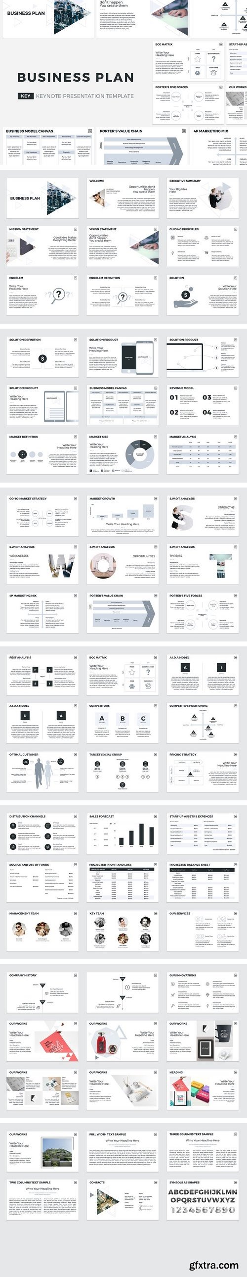 CM - Business Plan Keynote Template 1498964