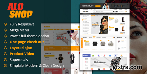 ThemeForest - Alo Shop v1.2 - Super Market Responsive Magento2 Theme 19704193