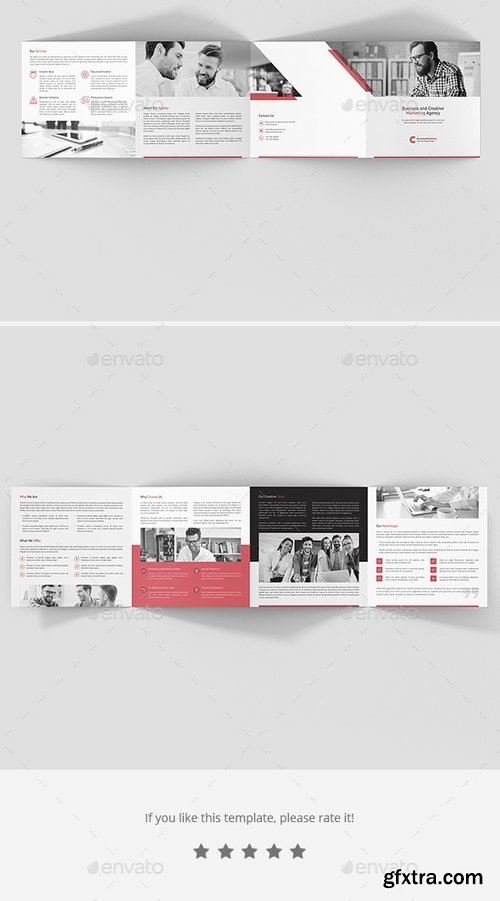 GraphicRiver - Brochure – Business Marketing 4-Fold Square 21498562