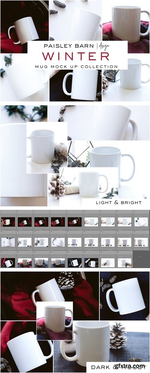 CM - Winter Mug Mock Up Collection 2031368