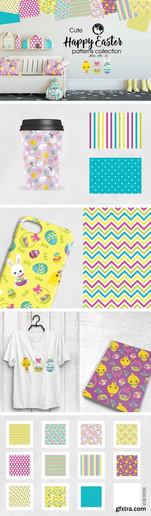 CM - HAPPY EASTER Pattern collection 2030093