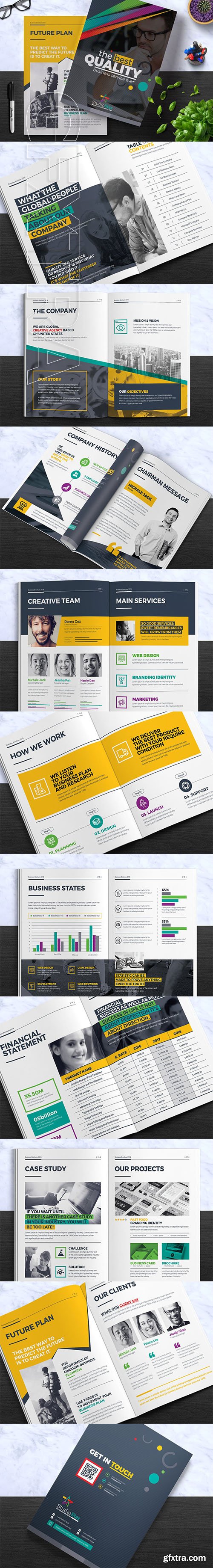 CreativeMarket - Brochure Template 2158922