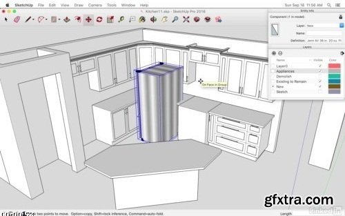 SketchUp: Kitchen Design