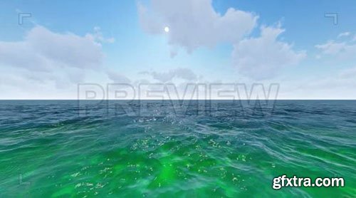 The Sea On A Sunny Day - Motion Graphics 65553