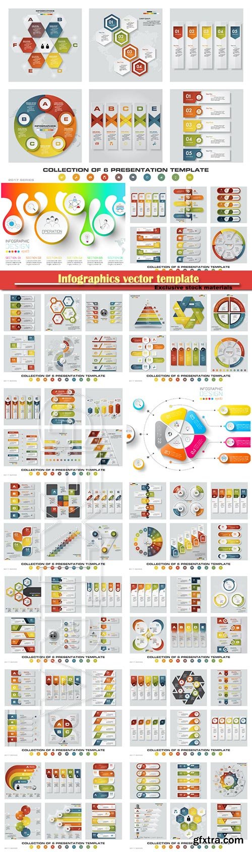 Infographics vector template for business presentations or information banner # 39