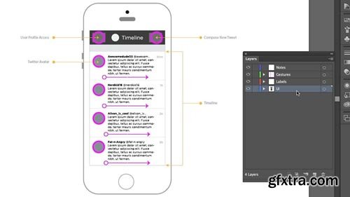 Illustrator for Web Design: Wireframing