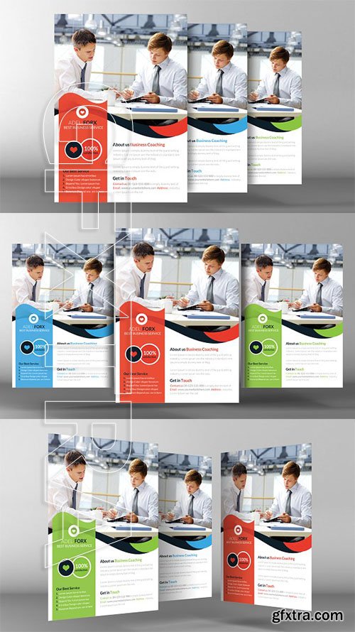 CreativeMarket - Employment Agency Business Flyer 2334719