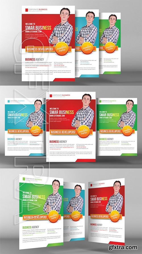 CreativeMarket - Business Developers Flyer 2334771