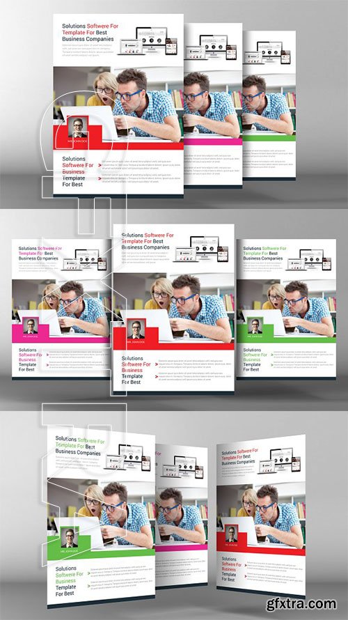 CreativeMarket - Corporate Flyer For Business 2334782