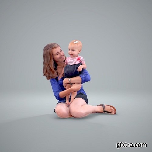 AXYZ Design - Ready-Posed 3D Humans | MeMsS011HD2