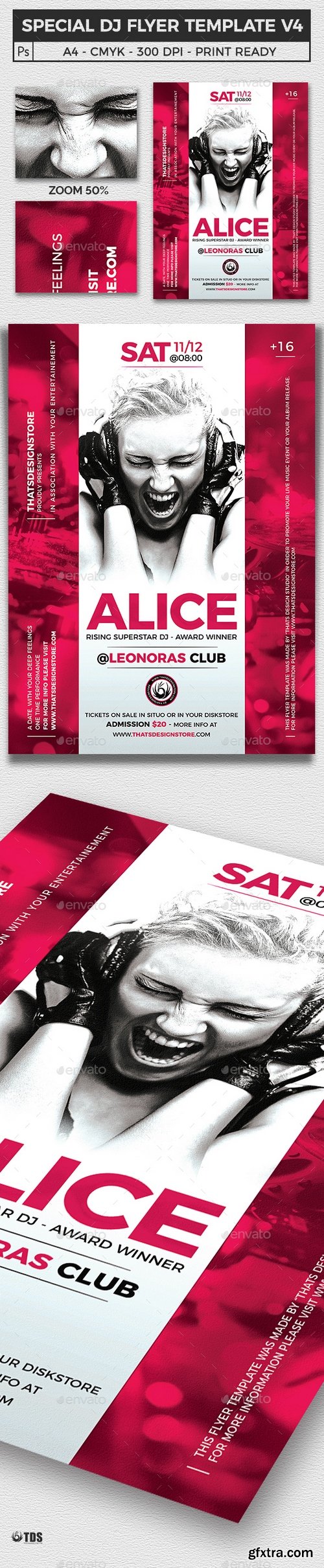 Graphicriver - Special Dj Flyer Template V4 16594231