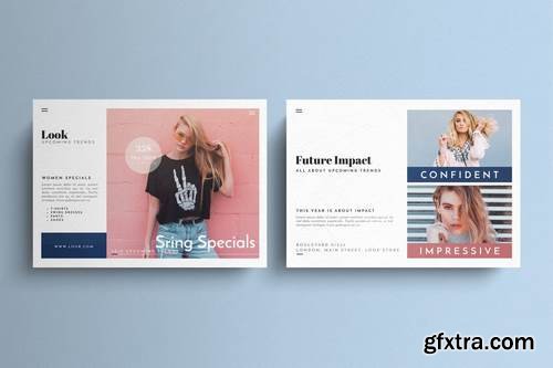 Fashion Postcard Template