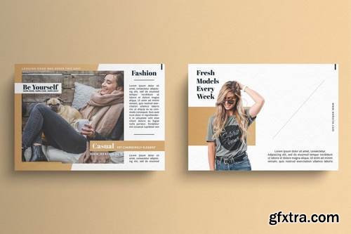 Fashion Postcard Template