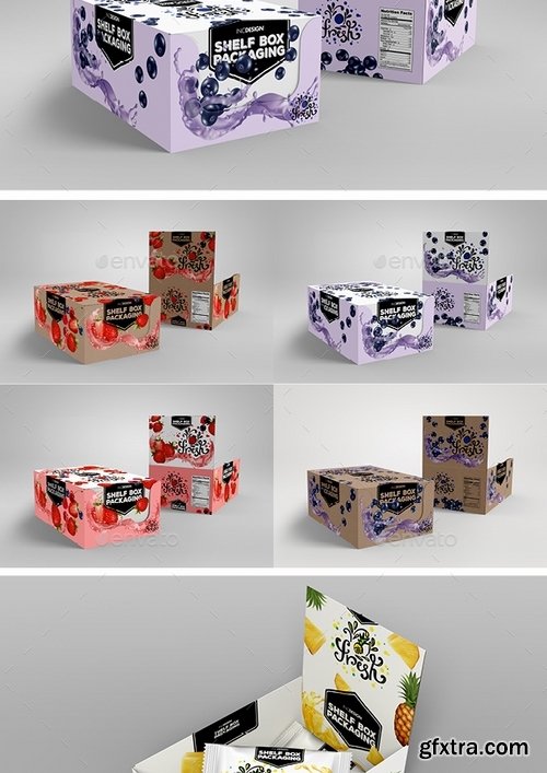 GraphicRiver - Retail Shelf Box Packaging MockUp No10 20536055