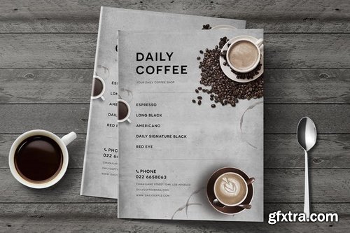 Simple Coffee Menu