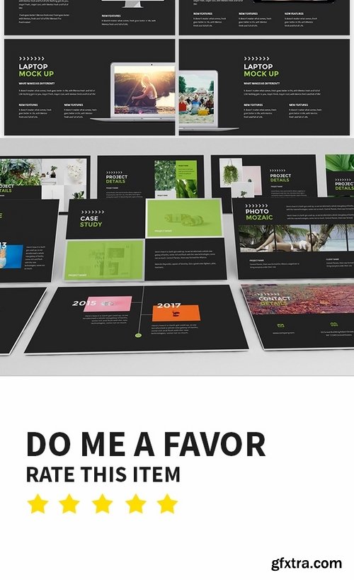 GraphicRiver - Dotrakhi - Creative Minimal Powerpoint Template 21534973