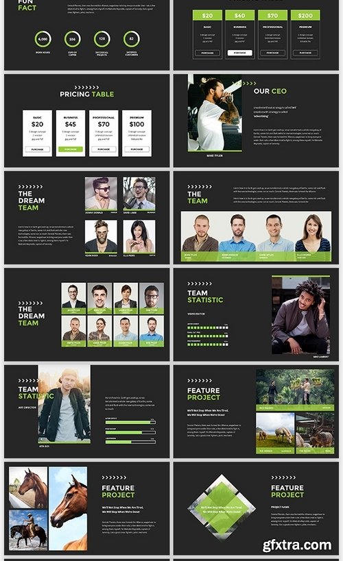 GraphicRiver - Dotrakhi - Creative Minimal Powerpoint Template 21534973