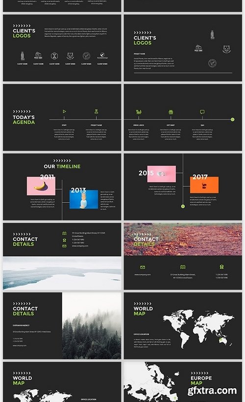 GraphicRiver - Dotrakhi - Creative Minimal Powerpoint Template 21534973