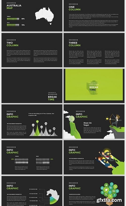 GraphicRiver - Dotrakhi - Creative Minimal Powerpoint Template 21534973