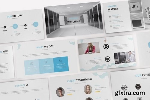 Hosting and SEO Keynote Template