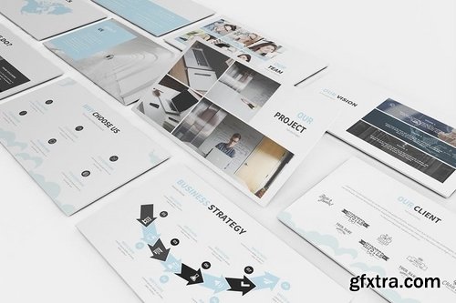 Hosting and SEO Powerpoint Template