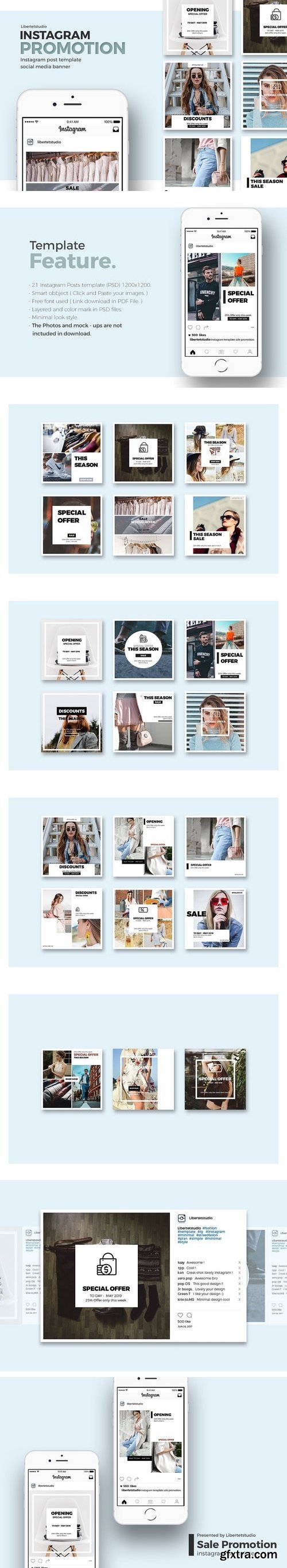 CM - INSTAGRAM PROMOTION POST TEMPLATE 2030248