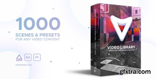 Videohive Video Library - Video Presets Package 21390377