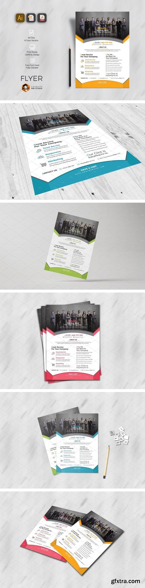 CM - Corporate Flyer Template 2078625