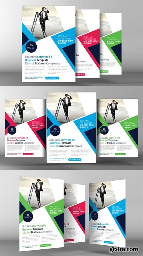 CreativeMarket - IT and Software Flyer Template 2290178