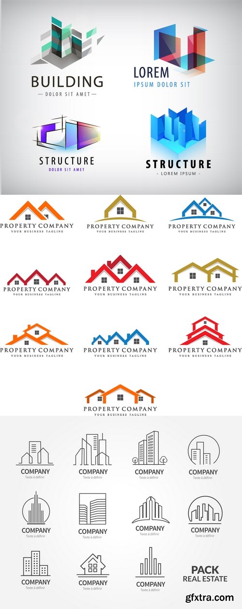 Vectors - Real Estate Logo Set 86