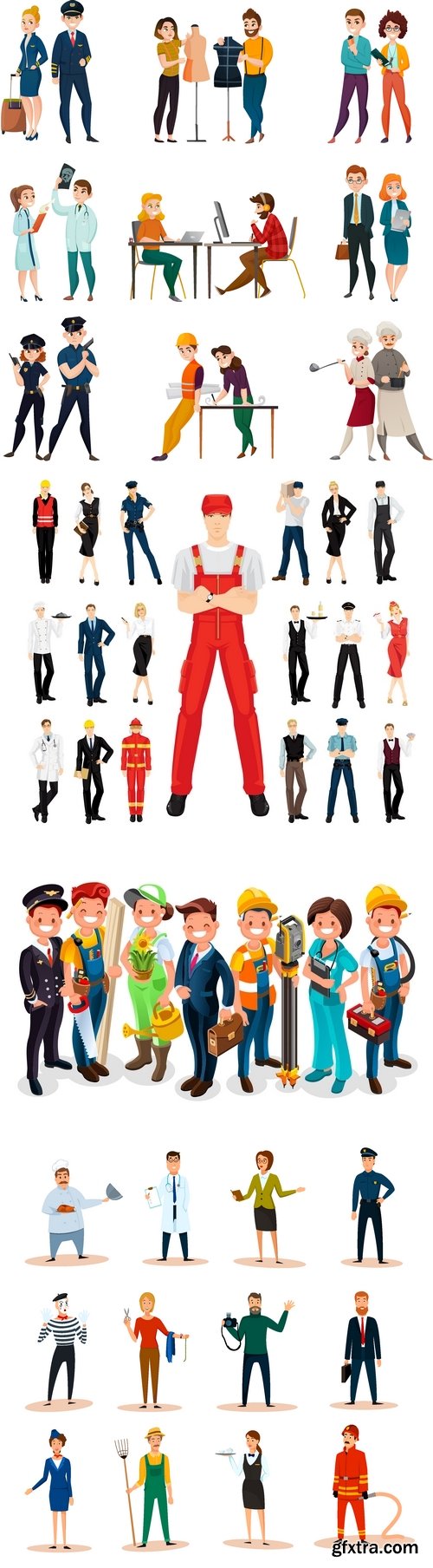 Vectors - People of Different Professions 27