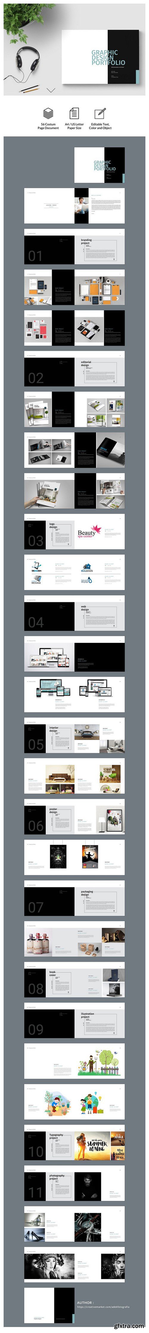 CM - Graphic Design Portfolio Template 2227591