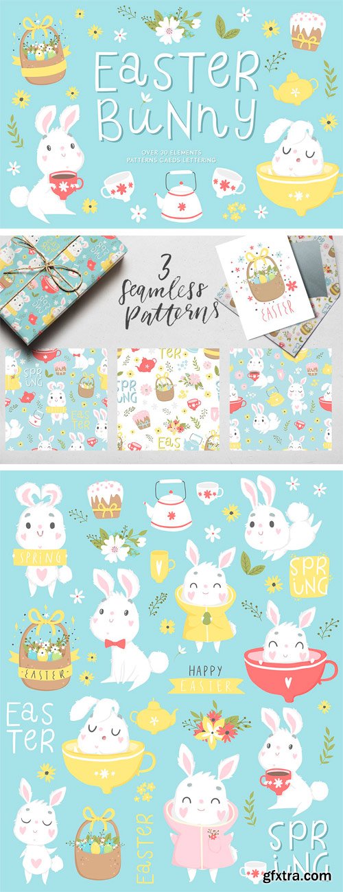 CM - Easter Bunny - Spring Set 2294642