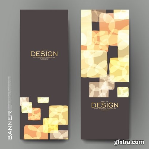 Vector image flyer banner brochure business card 23-25 Eps