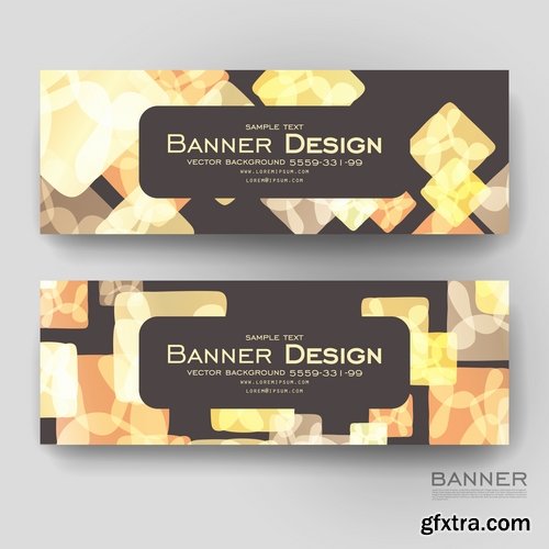 Vector image flyer banner brochure business card 23-25 Eps