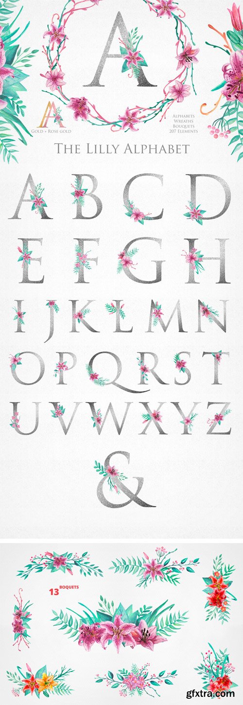 CM - Lilly Alphabet Graphic Set 2288783