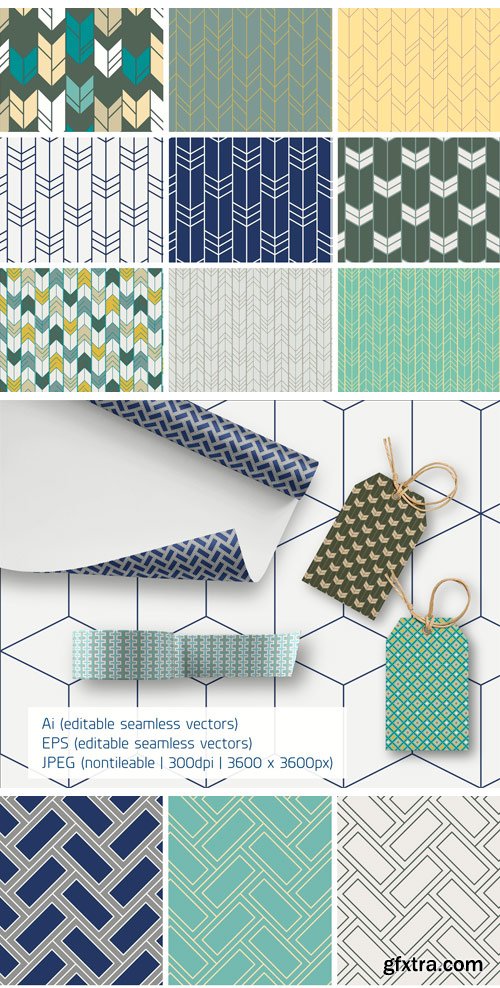 CM - Seamless Geometric Patterns 2295836