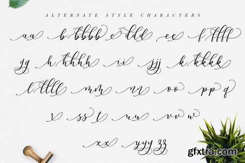 CM - Endita Font & Water Color Set 2339507