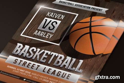 Baskeball Game Flyer