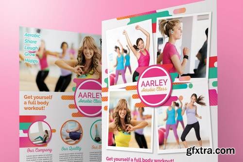 Women Aerobic / Fitness Flyer