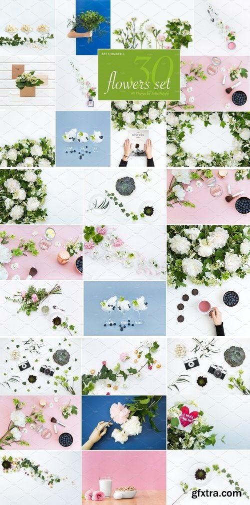 CM - Flowers bundle. Set 1. 1540668