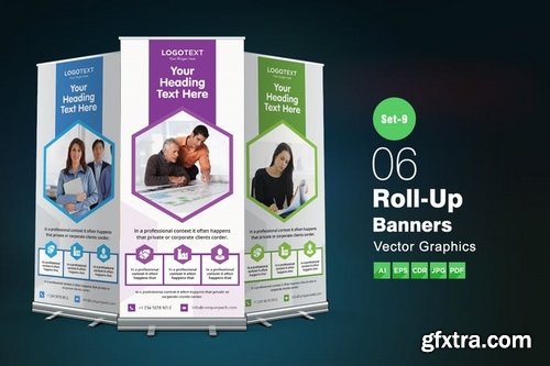 90 Roll up Standees Mega Bundle