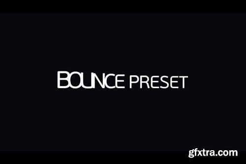 30 Bounce Text Presets After Effects Templates 28250