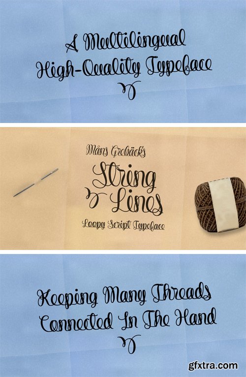 String Line Typeface