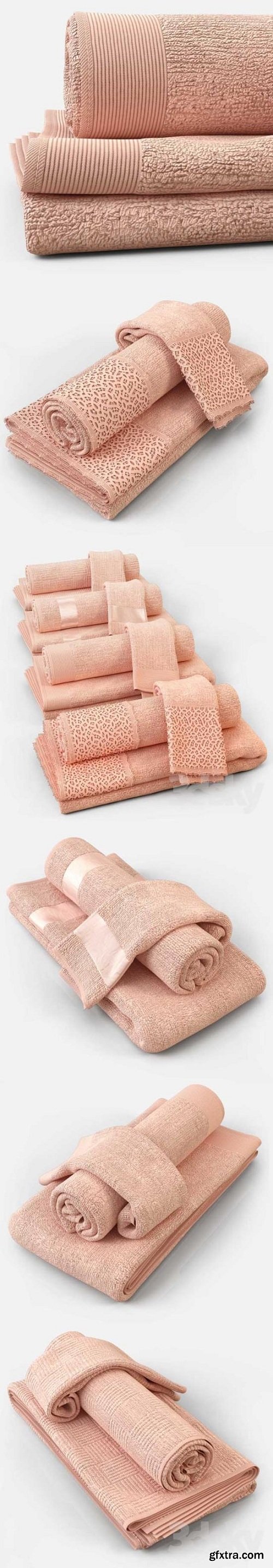 Towels m21 3d Models