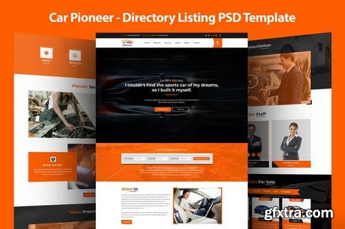 Car Pioneer - Directory Listing PSD Template